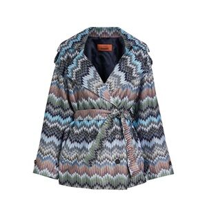 ISO Missoni Women's Vibrant Zigzag Blazer